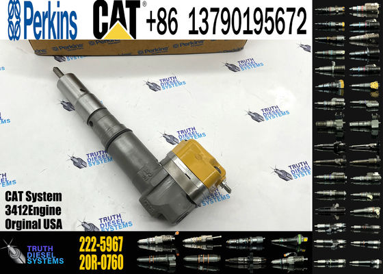 In stock good testing fuel injector assembly 196-4229 1964229 2225967 222-5967 with more models