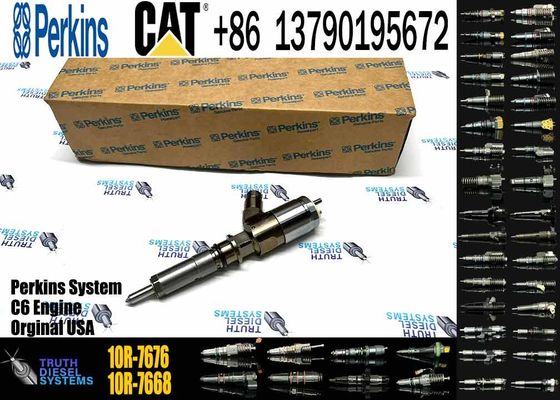 High Pressure Diesel Fuel Common Rial Injector 10R-7676 for C6.6 Engine Auto Parts Common Rail Injector