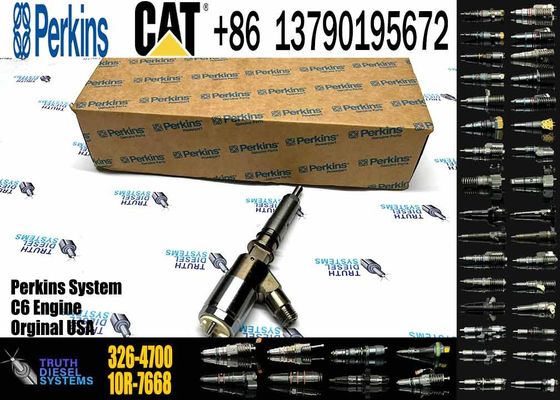 Excavator E320D 320D Engine C6.4 Fuel Injector 326-4700 3264700