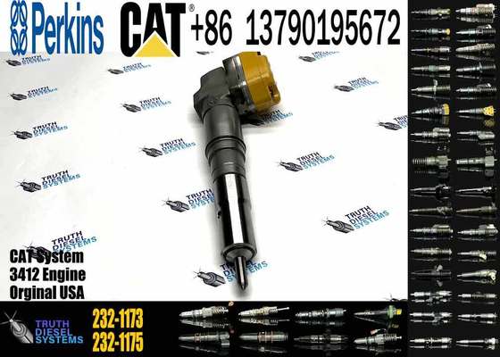Fuel Injector 174-7526 232-1183 232-1171 232-1175 20R0758 232-1173 232-1168 174-7528 for 3412E 3408E Engine