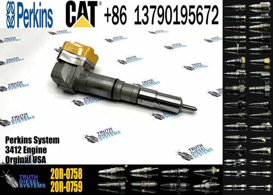 Fuel Injector 174-7526 232-1183 232-1171 232-1175 20R0758 232-1173 232-1168 174-7528 for 3412E 3408E Engine
