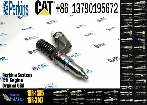 Genuine Brand New for Caterpillar C13 Fuel Injector 250-1309 249-0705 10R-3147 10R-2977 10R-1305 Construction Machinery Parts