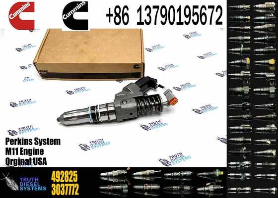 New Construction Machinery Fuel Injector for M11 Diesel for CUMMINS Diesel Engine 3411755 3411753 492825 3037772 4928517