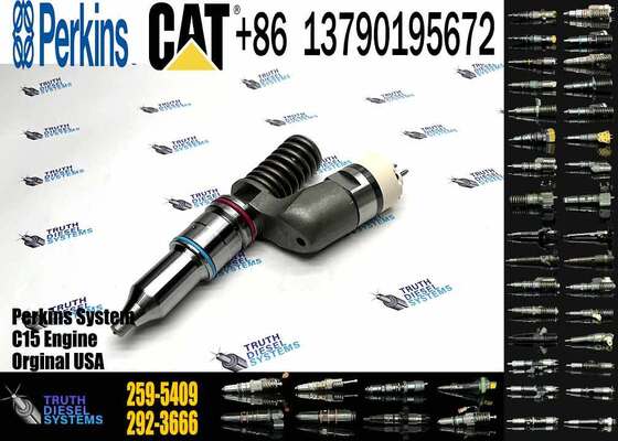 Genuine CAT C13 Engine Fuel Injectors 253-0608 259-5409 292-3666 for Caterpillar Common Rail System