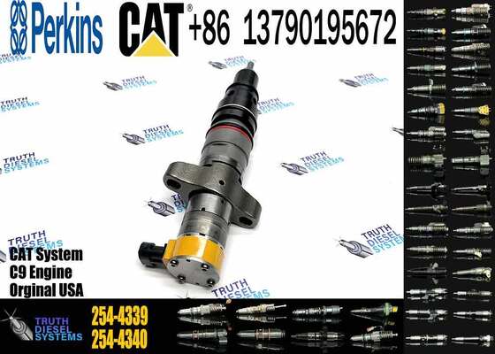 330D Excavator Fuel Injector 387-9434 387-9433 254-4339 for Caterpillar Engine C7 C9