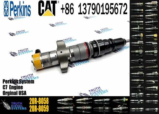 Diesel Engine Parts Fuel Injector 20R-8058 20R8058 for CAT C7 Excavator Engine