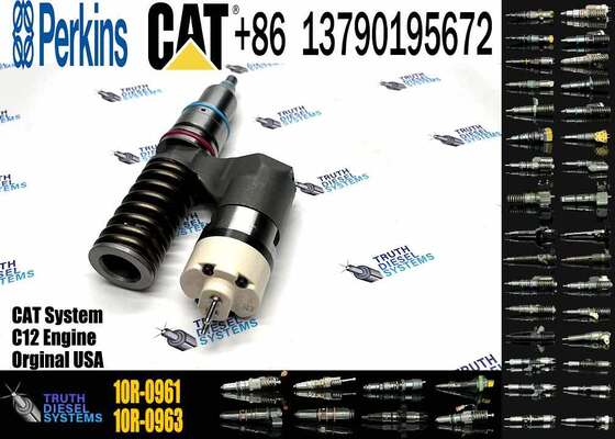 New Condition C12 Engine Diesel Fuel Injector 10R-0961 212-3469 203-3464 317-5279 350-7555 for Excavator Parts
