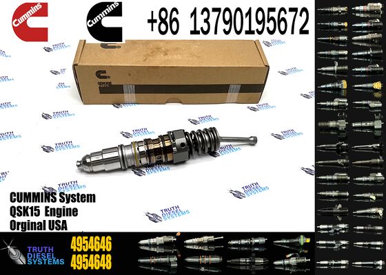 Diesel Fuel Injector 4954646 4954646PX 1846349 570015 579258 For CUMMINS QSX ISX Engine