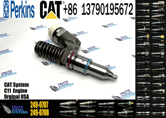 C11 Diesel Engine Parts Fuel Injector 249-0712 2490712 10R3147 249-0707 2490707 10R1305 Fuel Injector for Excavator 385C