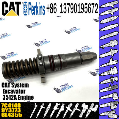 3512 E3512 Fuel Injector Assembly 4P9075 4P9076 7E6408 4P9077 9Y3773 7C4148 6L4357 6L4355 6L4360
