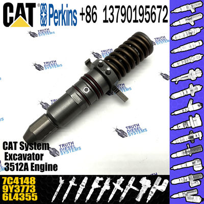 3512 E3512 Fuel Injector Assembly 4P9075 4P9076 7E6408 4P9077 9Y3773 7C4148 6L4357 6L4355 6L4360