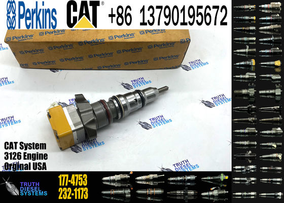 Original new Fuel Injector AssemblyCat engine parts 3126 cat injector 2321173 232-1173 for CAT 3408 3412 E Diesel Engine