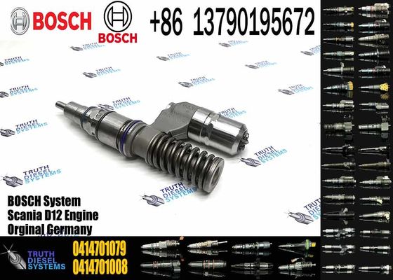 GAMEN Brand New Common Rail Fuel Injector Assembly 0414701063 0414701078 0414701079 for SCANIA R500 1548472 1766553 1539