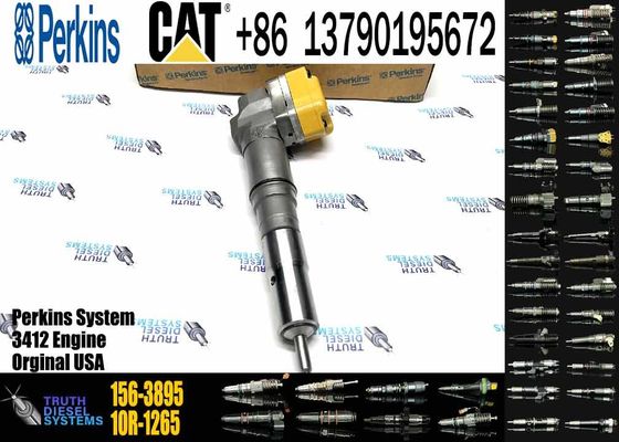 1563895 1697408 Engine Parts Fuel Injector 156-3895 169-7408 171-9704 For CAT Caterpillar 3412 1719704 engine