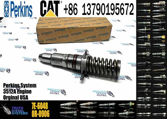 Excavator Parts 3512A Engine Injector7C-0345 7E-6048 7C-4175 7C-2239 OR-3051 7C-4174 fuel injector For Excavator