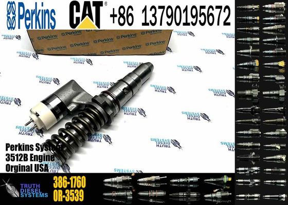 Fuel Injector 392-0208 386-1760 20R-1272 Fits For Caterpillar CAT Engine 3512B 3516B Remanufactured