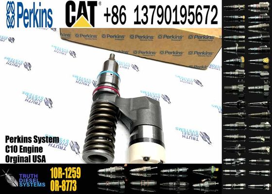 CATERPILLAR excavator part 10R-1259 212-3463 350-7555 3507555 fuel injector used for C12 C13 engine
