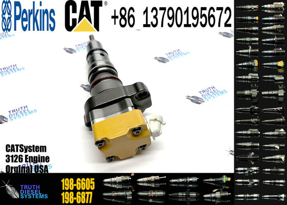 3126 3126B Diesel Engine Fuel Injector Assembly 10R0782 10R-0782 198-6605 1986605 178-0199 10R-2995 180-7341
