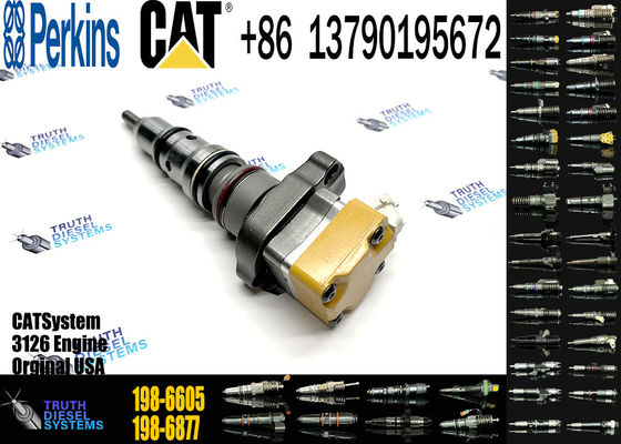 3126 3126B Diesel Engine Fuel Injector Assembly 10R0782 10R-0782 198-6605 1986605 178-0199 10R-2995 180-7341