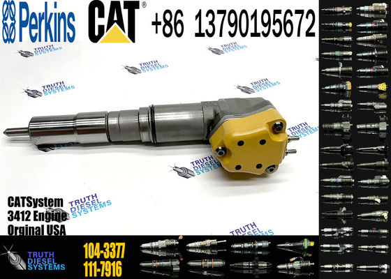 High quality 0R-9349 diesel fuel injectors 232-1175 104-3377 0R9349 for CAT Engine 3408 3412 parts 2321175 1043377