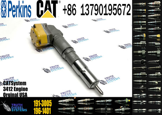 Common Rail injector 191-3005 198-4752 198-6877 20R-4147 Engine Parts Fuel Injectors For CAT Caterpillar 3412 engine