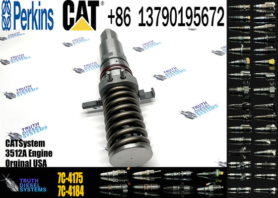 Excavator Parts 3512A Engine Injector 7E-3383 7C-0345 7C-4175 OR-3051 7E-9983 9Y-4544fuel injector For Excavator