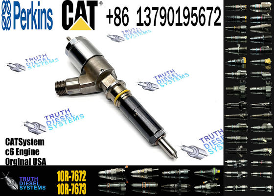 10R-7672 10R-7673 Common Rail Injector for Caterpillar CAT Perkins C6.6 C4.4 Engine