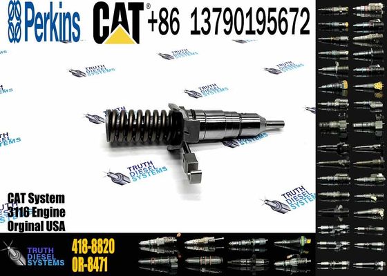Caterpillar 3606/3612 Engine Fuel Injector 4188820 418-8820 New Injector Parts for Excavator Engine Diesel Fuel Injector