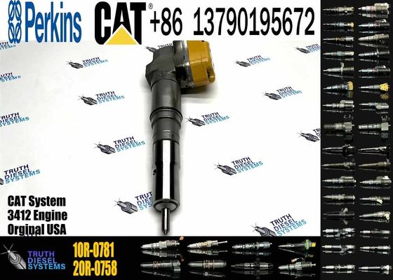 Diesel Engine InjectorOR-9350 10R-9237 10R-0781 156-8895 1OR-9239 232-1168 173-9268For Caterpillar C3126 Common Rail
