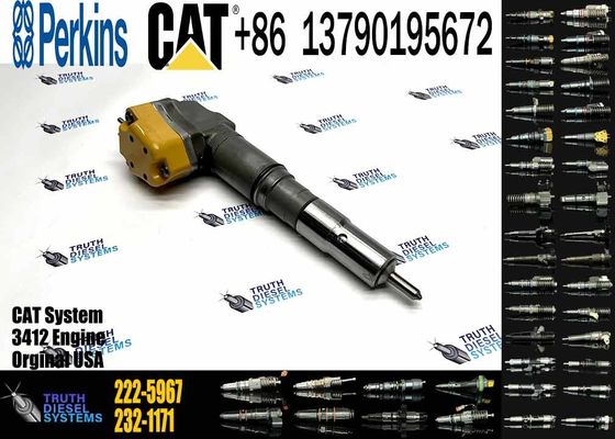 Excavator parts Engine 3408 3412 Fule Injetor 4CR01974 169-7408 174-7527 222-5967 20R-0760