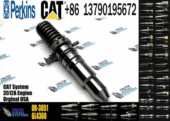 3512A Diesel Engine Parts fuel injecto10R-1252 0R-3052 0R-3051 0R-2921 0R-2925for CAT Caterpillar Construction machinery