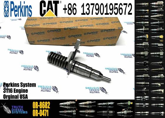 Fuel Injectors 107-7732 127-8216 0R-8682 for CAT 3114 3116 Engine 320B 322B/C 325B M318/320/325B 446B/D 953C 963B/C 924F 928G
