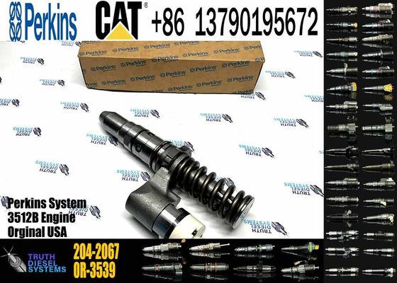 High Quality Excavator Parts 204-2067 Fuel Injector 2042067 Fits CAT C15 C18 C27 C32 3406E 3512B Series