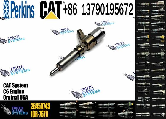 New Fuel Injector 2645A743 310-1852 10R-7675 for 320D Engine 3069370 3101852 10R7951