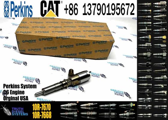 320-0670 10R-7670 3200670 10R7670 Common Rail Fuel Injector Compatible with Caterpillar CAT C6.6 Engine