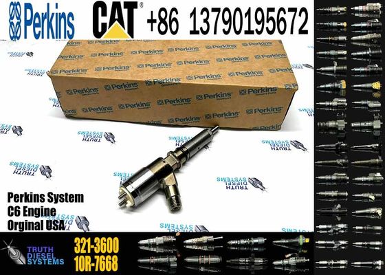 Diesel Injector 320-3800 321-3600 for Engine C6.6 CA Common Rail Excavator Fuel Injector for E320D