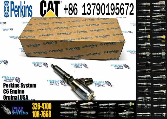 Excavator E320D 320D Engine C6.4 Fuel Injector 326-4700 3264700