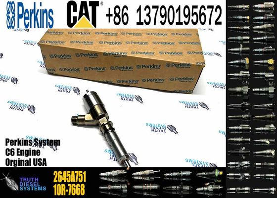 2645A748 320D Engine Diesel Fuel Injector 2645A749 320-0690 2645A751 Injector 2645A753 321-3600 for CAT Excavator Perkins