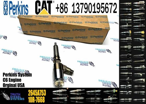 New 2645A753 321-3600 320-3800 10R7938 Diesel Fuel Injector for Caterpillar for Perkins for CAT C6.4 C6.6