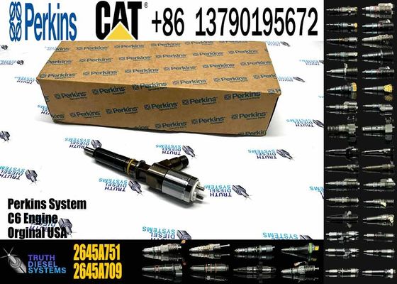 New 2645A753 321-3600 320-3800 10R7938 Diesel Fuel Injector for Caterpillar for Perkins for CAT C6.4 C6.6