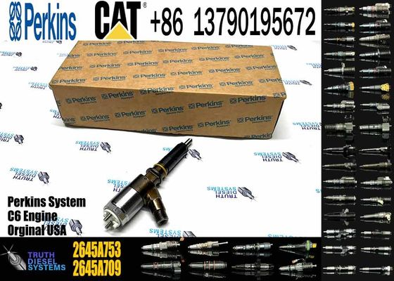 New 2645A753 321-3600 320-3800 10R7938 Diesel Fuel Injector for Caterpillar for Perkins for CAT C6.4 C6.6