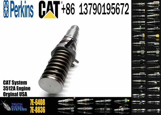 Excavator Parts Fuel Injector 7E-6408 0R-3052 7E6408 0R3052 Diesel Nozzle Injector 3512 3516 3508 Engine