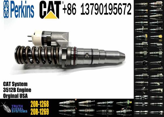 Common Rail Fuel Injector 392-0204 20R-1268 CAT 3508 3512 3516 Injector for Caterpillar Machinery Diesel Engine Parts