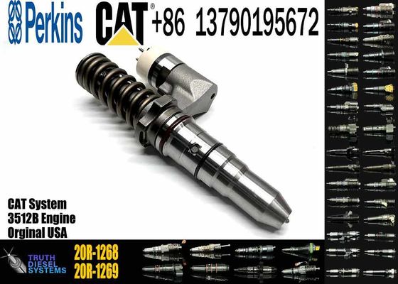 Common Rail Fuel Injector 392-0204 20R-1268 CAT 3508 3512 3516 Injector for Caterpillar Machinery Diesel Engine Parts