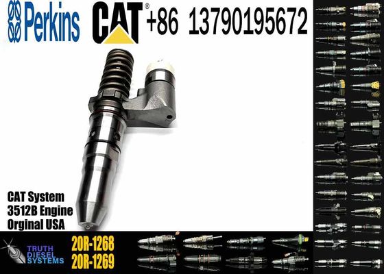 Common Rail Fuel Injector 392-0204 20R-1268 CAT 3508 3512 3516 Injector for Caterpillar Machinery Diesel Engine Parts