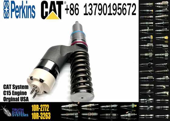 C15 C18 C27 C32 Engine CAT Diesel Common Rail Fuel Injector 2530618 253-0618 10R-2772 for Caterpillar Engine