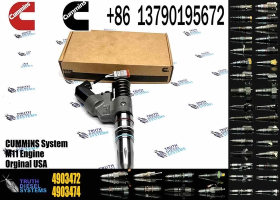QSM11 ISM11 M11 4903472 4903319 4026222 Common Rail Fuel Injector 6 Months Machinery Repair Shops Manufacturing Plant