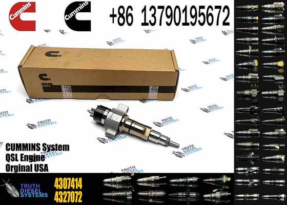 High Quality Diesel Engine Injector 4327072 4307414 Fuel Injector Model 430-7414 for QSL Excavator QSL9.3 ISCE Engine 6L