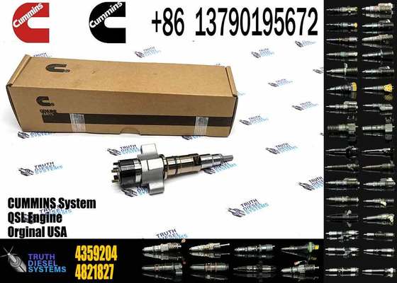 High Quality Diesel Engine Injector 4359204 4327072 4307414 Fuel Injector Model 430-7414 for QSL Excavator QSL9.3 ISCE Engine 6L