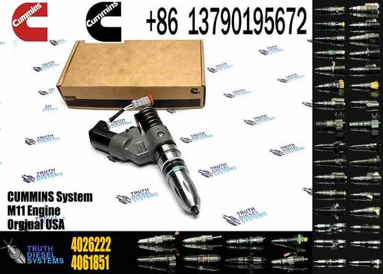 For Cummins IsM11 QSM11 Engine Fuel Injectors Part Numbers: 3406604 3064881 4026222 3411752 3084589 Fuel Nozzles Fuel Injectors